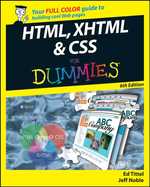 HTML, XHTML & CSS for Dummies (For Dummies) （6TH）