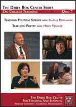 Teaching Political Science & Teaching Poetry (The Derek Bok Center Series on College Teaching) 〈7〉 （DVD）