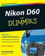 Nikon D60 for Dummies (For Dummies (Computer/tech))