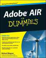 Adobe AIR for Dummies (For Dummies (Computer/tech)) （PAP/ONL）