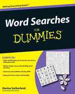 Word Searches for Dummies (For Dummies (Sports & Hobbies))