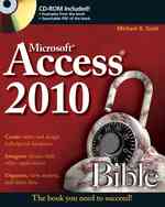 Access 2010 Bible （PAP/CDR）