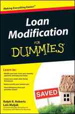 Loan Modification for Dummies (For Dummies (Business & Personal Finance))