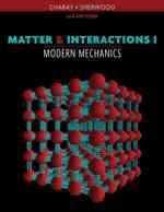物質と相互作用Ⅰ：現代の力学（第３版）<br>Matter & Interactions : Modern Mechanics 〈1〉 （3RD）