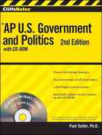 CliffsNotes AP U.S. Government and Politics （2 PAP/CDR）