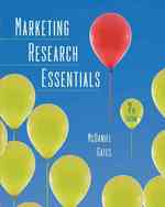 市場調査の要点（第７版・テキスト）<br>Marketing Research Essentials (ISV) （7TH）