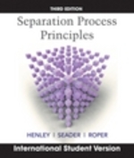 分離プロセスの基礎（テキスト・第３版）<br>Separation Process Principles (ISV) （3RD）