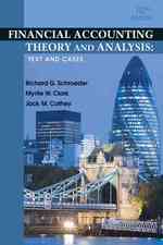 財務会計理論と分析（第１０版・テキスト）<br>Financial Accounting Theory and Analysis : Text and Cases -- Hardback （10 Rev ed）