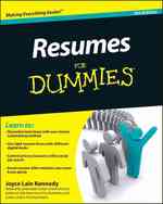 Resumes for Dummies （6TH）