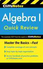 CliffsNotes Algebra I Quick Review （2ND）