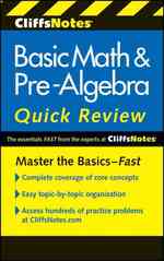 CliffsNotes Basic Math & Pre-Algebra Quick Review （2ND）