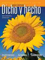 Dicho en Breve Annotated Instructor's Edition & Audio (Brief Version of Dicho y Hecho, Ninth Edition with Accompanying Audio) : Beginning Spanish -- M