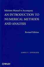 An Introduction to Numerical Methods and Analysis: Text and Manual Set