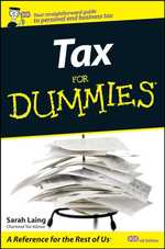 Tax for Dummies (For Dummies S.) -- Paperback