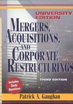 Mergers, Acquisitions, and Corporate Restructurings (Wiley Mergers and Acquisitions Library) （3TH）
