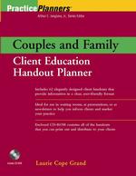 Couples and Family Client Education Handout Planner （PAP/CDR）