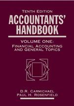 Accountants' Handbook : Financial Accounting and General Topics 〈1〉 （10TH）