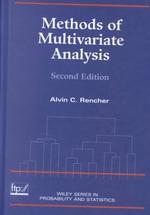 Methods of Multivariate Analysis (Wiley Series in Probability and Statistics) （2ND）