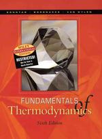 Fundamentals of Thermodynamics （6TH）