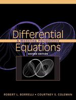 Differential Equations : A Modeling Perspective （2 HAR/CDR）