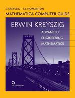 上級工業数学：Ｍａｔｈｅｍａｔｉｃａマニュアル（第９版）<br>Mathematica Computer Guide : A Self-contained Introduction for Erwin Kreyszig Advanced Engineering Mathematics （9TH）