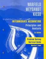 Intermediate Accounting : Principles and Analysis, Problem Solving Guide （2 PAP/CDR）