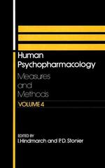 Human Psychopharmacology : Measures and Methods (Wiley Medical Publication) 〈4〉