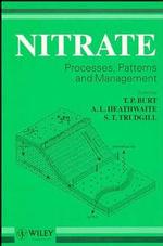 Nitrate: Processes, Patterns and Management （First Edition）