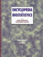 Encyclopedia of Biostatistics (6-Volume Set)