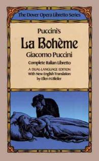 Puccini's LA Boheme (Dover Books on Music)