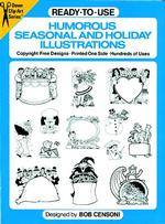 Ready-To-Use Humorous Seasonal and Holiday Illustrations (Dover Clip-art Series)