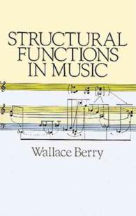 Structural Functions in Music (Dover Books on Music, Music History)