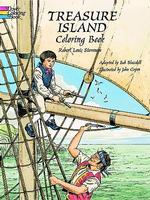 Treasure Island Coloring Book (Dover Classic Stories Coloring Book) （Abridged.）