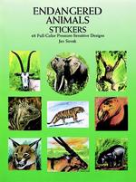 Endangered Animals Stickers: 48 Full-Color Pressure-Sensitive Designs