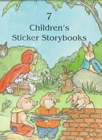 7 Childrens' Sticker Storybooks (7-Volume Set) （BOX）