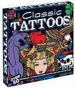 Classic Tattoos : Over 50 Temporary Tattoos Including Glitter and Glow-in-the-Dark （BOX CSM）