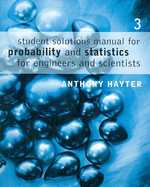 Probability and Statistics for Engineers and Scientists （3 STU SOL）