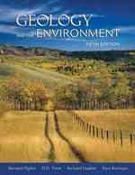 Geology and the Environment （5 PCK PAP/）