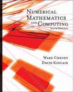 Numerical Mathematics and Computing （6th ed.）