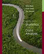 Introduction to Statistics and Data Analysis + Access Card （3 PCK HAR/）