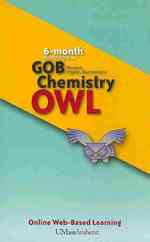 General, Organic, Biochemistry Owl 6-Month Access Code Card （PSC）
