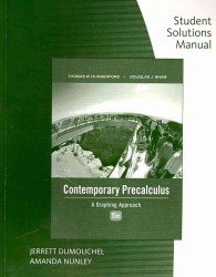 Contemporary Precalculus : A Graphing Approach （5 STU SOL）