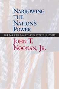 米国最高裁による州権の強化<br>Narrowing the Nation's Power : The Supreme Court Sides with the States