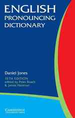 English Pronouncing Dictionary -- Hardback (English Language Edition) （15）