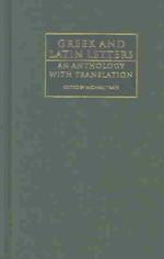 Greek and Latin Letters : An Anthology (Cambridge Greek and Latin Classics)