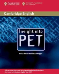Insight into Pet Student's Book without Answers. （STUDENT）