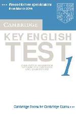 Cambridge Key English Test 1 Audio Cassette. 2nd ed. （ABRIDGED）
