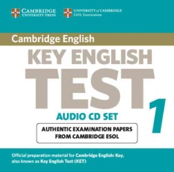 Cambridge Key English Test 1 Audio CD Set. 2nd ed. （ABRIDGED）