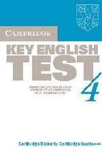 Cambridge Key English Test 4 Audio Cassette. （1ST）