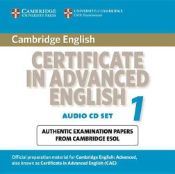 Cambridge Certificate in Advanced English 1 for updated exam Audio Cds (2).